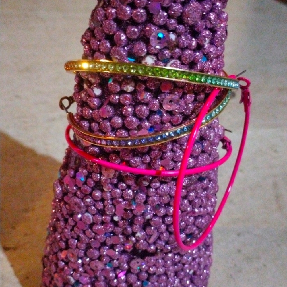 Bundle of Hoop Earrings/2pair